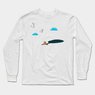 immigration freedom pigeon Long Sleeve T-Shirt